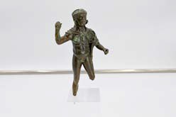 Statuetta di Eracle in bronzo.