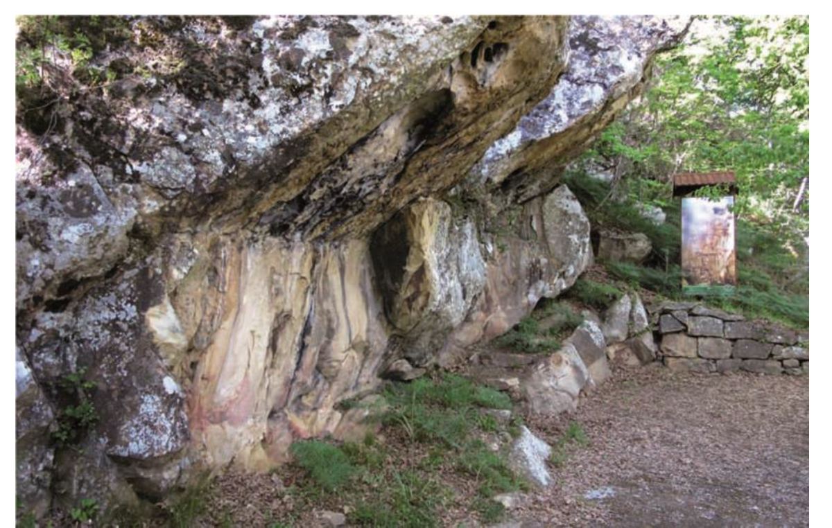 Esterno della grotta